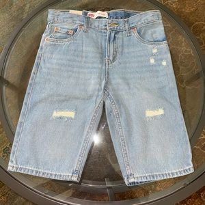 Levi’s 511 Slim Youth Denim Jean Short with Adjustable Waistband